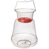 KUFA Floatable Galvanized Steel Wire Fish Basket with Float (Large (15"x20"H))