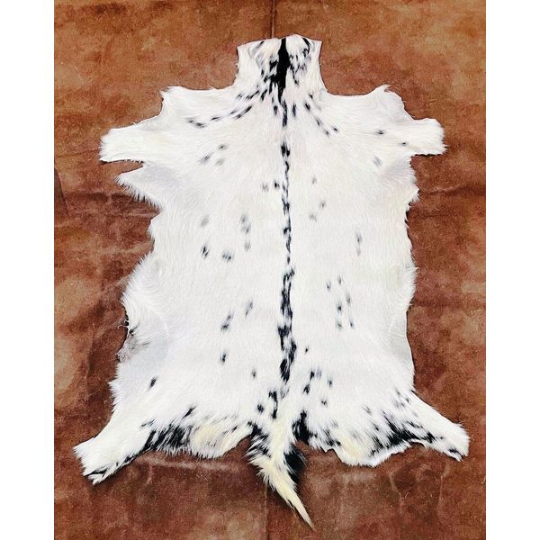 Leather Goat Hide, Animal Skin Pelt, Scandinavian Fur, Nordic Summer Fur Coat