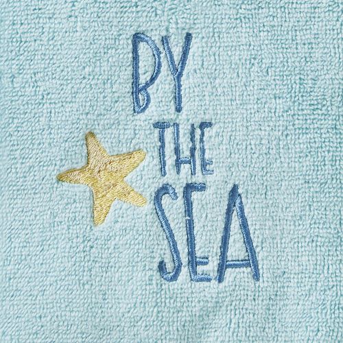 SKL Home Ocean Watercolor Hand Towel, Blue (2-Pack)