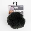 Gründl Bommel Panda Pompons 100% Polyester 10 cm 100% kunstfell (grün)