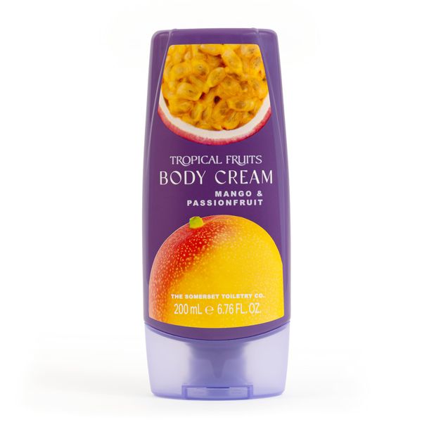 Tropical Fruits Mango and Passionfruit Body Cream 200ml