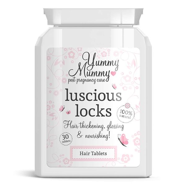 YUMMY MUMMY AFTER BIRTH HAIR TABLET GET LONG HAIR STOPS BALDING & THINNING