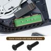 ECSiNG 2 Set SSD Solid Stated Hard Drive Screw with Srew Ring Replacement Compatible with PS5 SSD Screw and Ring Replacement Repair Accessories