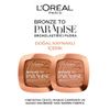 L'Oreal Paris Bronzer - Back To Bronze Matte Bronzing Pressed Powder, Shimmer Free, Medium, Compact Case