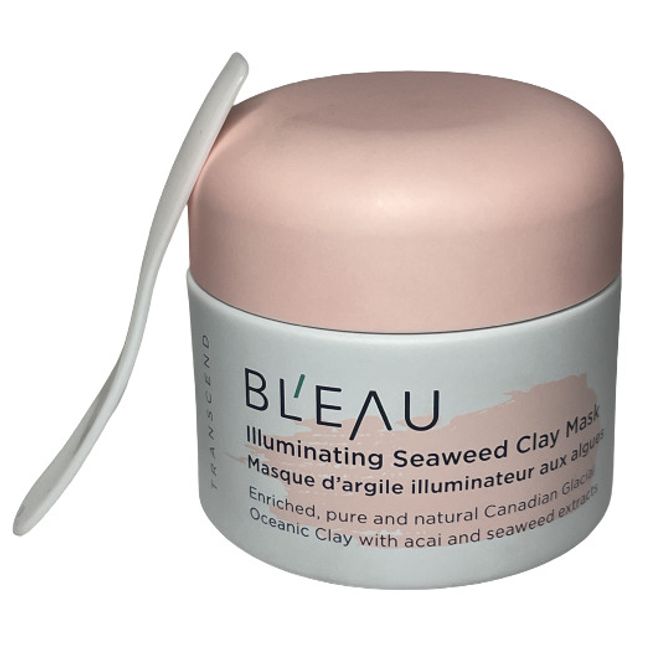 Bleau Beauty Illuminating Seaweed Clay Mask Clarify Brighten Balance 2.8 OZ