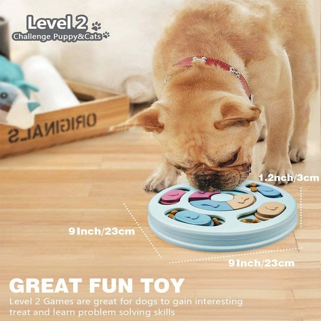 Dog Puzzle Toys Puppy, Interactive Puzzle Game Dog Toy, Treat