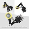 GOOFIT Motorcycle Link Length Modified Chain Tensioner Adjuster Replacement For ATV Black