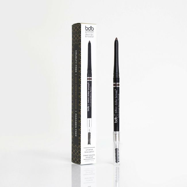 Billion Dollar Brows Universal Brow Pencil Paraben Free .009 oz