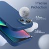 JETech Silicone Case Compatible with iPhone 13 6.1-Inch, Silky-Soft Touch Full-Body Protective Case, Shockproof Cover with Microfiber Lining (Blue Jay)