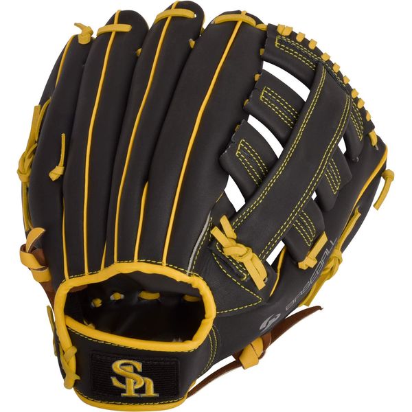 Fukuoka Softbank Hawks x GP Baseball Gloves, Soft Type, General Use, All-round, 12.5 Inches, Right Throw 36868