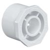 LASCO 437-421 4" Spigot x 2.5" Slip Schedule 40 PVC Reducer Bushing