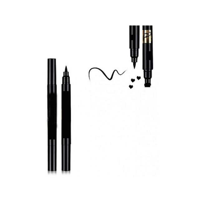 Çift Uçlu Kalp Desenli Eyeliner