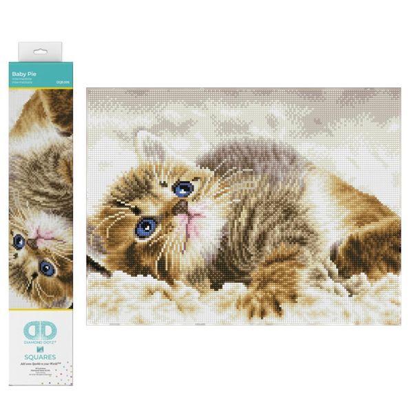 DIAMOND DOTZ Squares DQ8 Intermediate Kit Colourful
