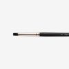 Colour Shaper Flat Chisel 2 Extra Firm Painting Shaper Brush - Black, Large