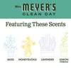 Mrs. Meyer's Clean Day Liquid Dish Soap - 16 oz - Basil - 2 pk