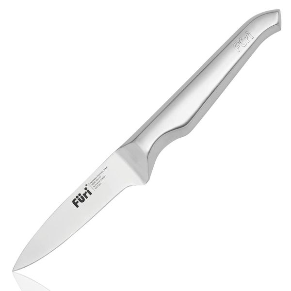 Furi Pro Paring Knife 9cm, Quality Knife for Easy Slicing, Peeling and coring Fruit and Vegetables, Stainless Steel Blade, Reverse-Wedge Handle for a Safer Grip, 25-Year Guarantee