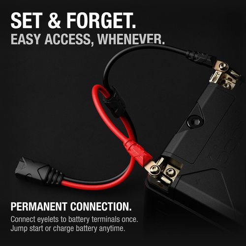 NOCO GBC007 18.5-Inch Boost X-Connect Adapter Extension Cable for GB20, GB40, GB50 and GBX45 UltraSafe Lithium Jump Starters