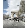 Parisian Sketchbook: Arc de Triomphe Edition: Line Pattern Paper Notebook
