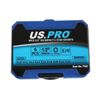 US PRO Tools 9PCS 1/2" DR Impact E-Star Sockets Female Torx E10 - E24 7522