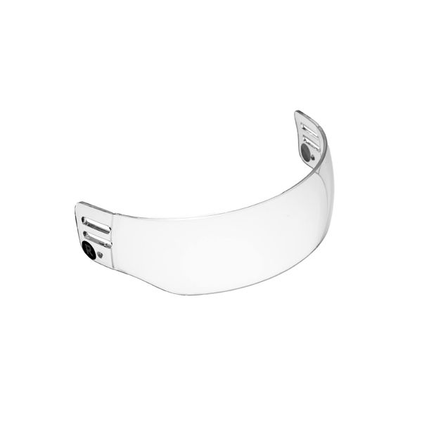 Hockeyninja Ronin Hockey Visor with Anti Scratch Coating - Impact Resistant - Universal Helmet Fit - CE Certified (R5)