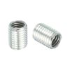 PATIKIL 10pcs M8-M6 Thread Adapter Sleeve Reducing Nuts 10mm Threaded Tube Coupler Connector Pipe Fitting