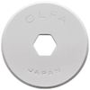 OLFA 9463 RB18-2 18mm Rotary Blades, 2-Pack, Silver