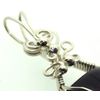 Sugilite Gemstone Sterling Silver Wire Wrapped Pendant 12
