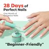 modelones Nail Glue for Press Ons, Clear Tips, Acrylic Nails, Need U V Light Cured, 15ML