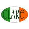 CafePress County Clare Oval Sticker Oval Car Bumper Sticker