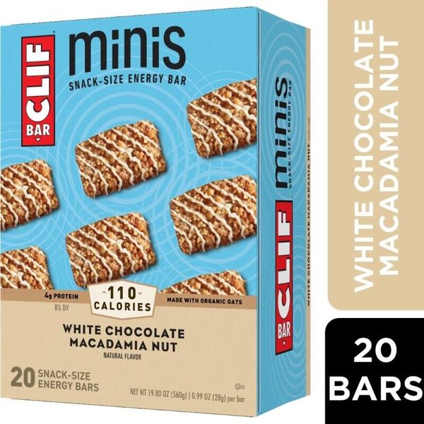 Minis - White Chocolate Macadamia Nut Flavor - Made with Organic Oats-4g Protein