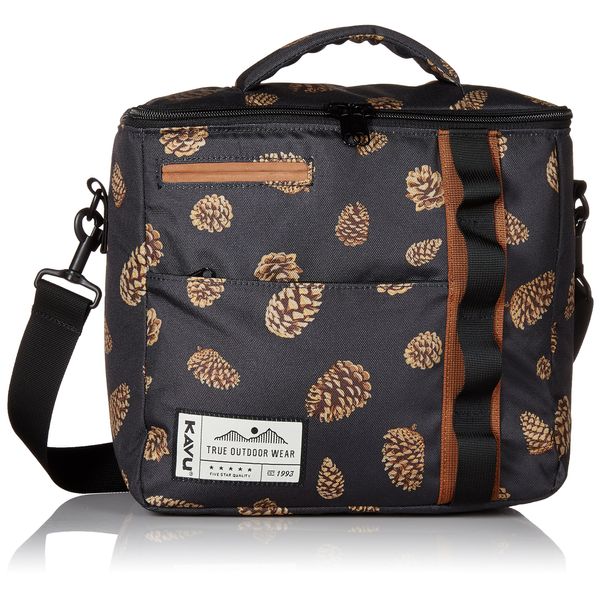 KAVU Snack Sack Crossbody Cooler Bag - Pine Cones