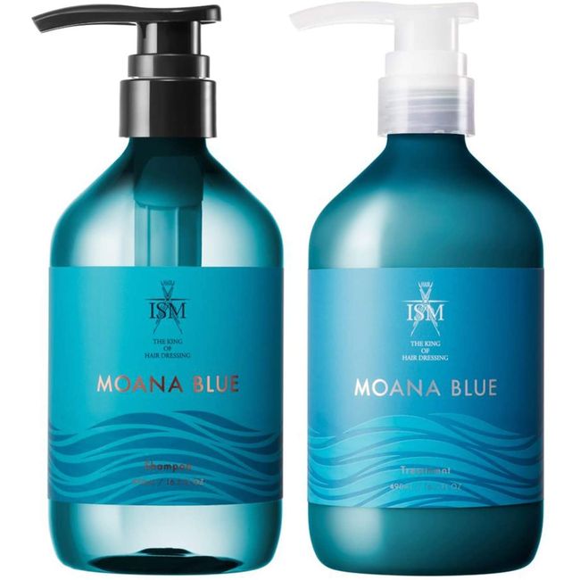 ISM Shampoo & Treatment Set Moana Blue 17.3 fl oz (490 ml) Each