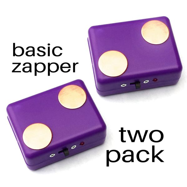 Two Basic Zappers w/ FAST SAME DAY SHIPPING Kill Parasites Bacteria Worms Virus