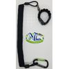 Kayak Canoe Paddle Tether Leash w/ quick disconnect Neverlost Gear NL330 black