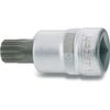 HAZET 8808-10 M10 Internal Serration Profile XZN Screwdriver Socket - CVD-Tin Coated