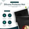 Silicone Induction Hob Protector Mat - Heat-Resistant, Scratch-Proof, 60cm x 55cm x 2mm