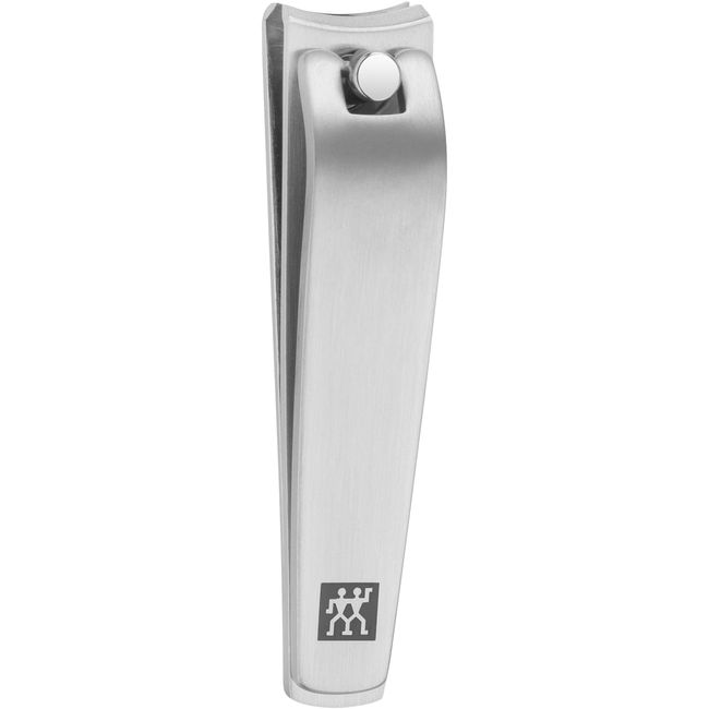 ZWILLING Nagelknipser für Fingernägel, Hochwertiger Nagelschneider aus Mattiertem Edelstahl für Füße und Hände, 60 mm