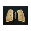 Maple Masonic Ruger SP101 Grip Inserts X