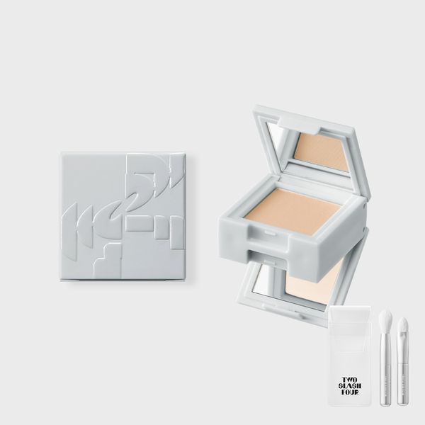 Touslashpo Erasing Face Cube (+2 Mini Coverup Brushes)