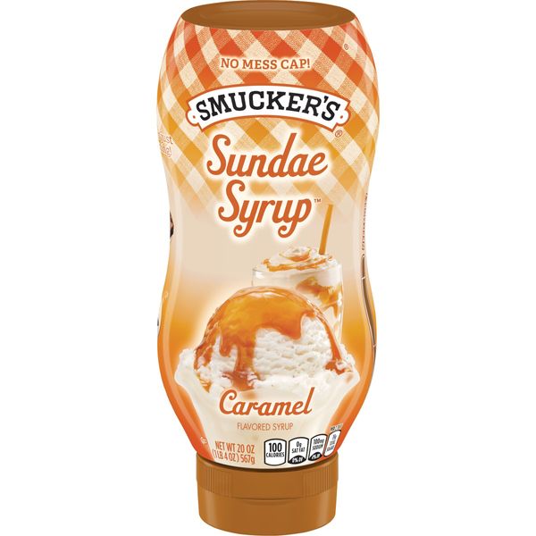 Smucker's Sundae Syrup Caramel Flavored Syrup, 20 Ounces