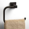 Signature Hardware Ultra Towel Ring Solid Brass Construction Dark Antique Bronze