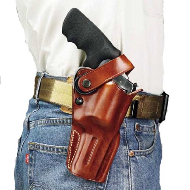 Galco Dual Action Outdoorsman Holster for S&W N FR .44 Model 29/629 6-Inch (Tan, Right-Hand)