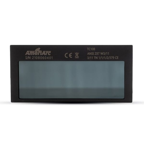 AmeriArc Auto-Darkening Welding Filter For Mask 2x4 - Shade 10, Filtering Lens Fits Most Helmets and Pipeliner Hood