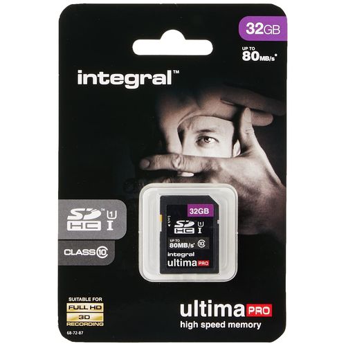 Integral 32 GB Class 10 UltimaPro SDXC Memory Card