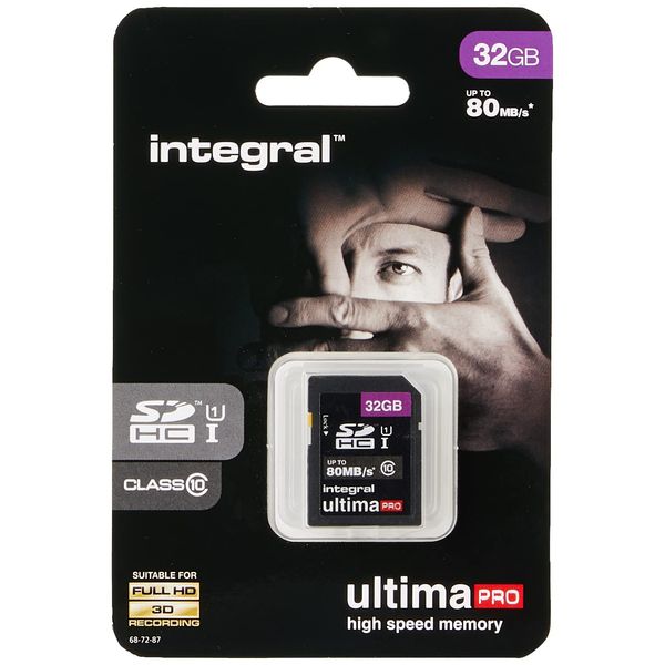 Integral 32 GB Class 10 UltimaPro SDXC Memory Card