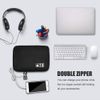 OrgaWise Multifunctional Electronic Bag Waterproof Portable Cable Bag for Charger, Cables, Objects, Kindle, Adapters