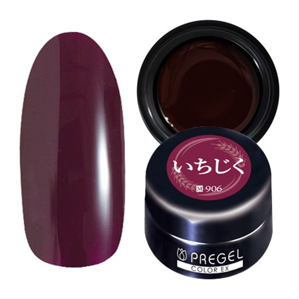 PREGEL Color EX Gel Nail Color Gel 3g 906 Fig Nail supplies specialty store Non-standard mail