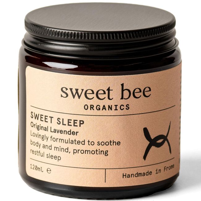 Sweet Bee Organics Magnesium Butter for Sleep - Relaxing Magnesium Cream for Restless Legs - Sweet Sleep Magnesium Butter to Soothe Body & Mind - Magnesium Body Butter for Better Sleep & Well Being