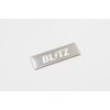 BLITZ 18925 Stainless Mini Logo Plate (2 Pieces)