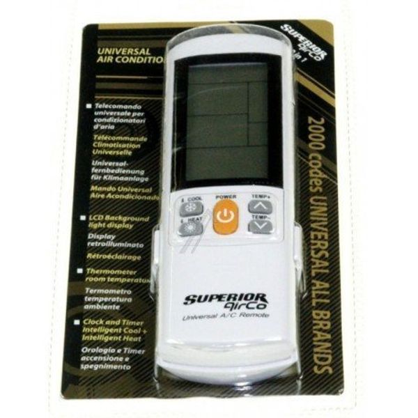 Superior AirCo Plus Universal Remote Control for Air Conditioners